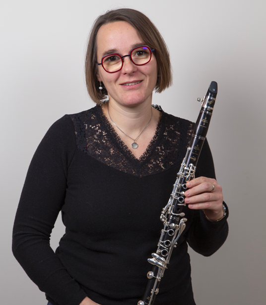 Coralie Bescond Teil et sa clarinette