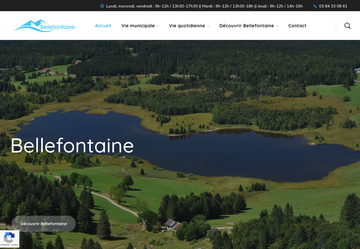 Site Internet Bellefontaine
