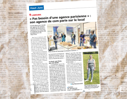 LiraCom dans la Voix du Jura : quand le local devient une force